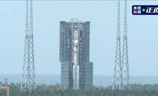 我国全新飞天舱外服上天！天舟九号船箭组合体已转运至发射区