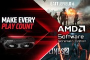AMD 发布 25.10.2 图形驱动:优化《战地 6》游戏