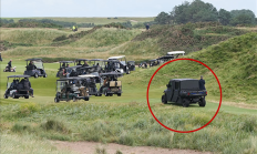 全球首次亮相！特朗普“装甲版”高尔夫球车曝光：高尔夫一号